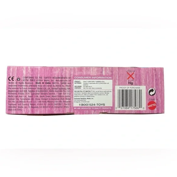 Barbie Fairytopia Elina Doll with Pink and Orange Dress - Picture 3 of 4